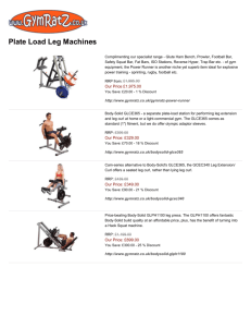 Plate Load Leg Machines