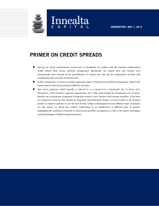 Primer on Credit Spreads
