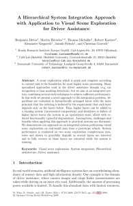 LNCS 5815 - A Hierarchical System Integration Approach