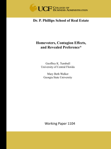 2011-04 Homevoters, Contagion Effects, and Revealed Preference