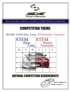 2014-15 SECME National Student Competition - Sunset