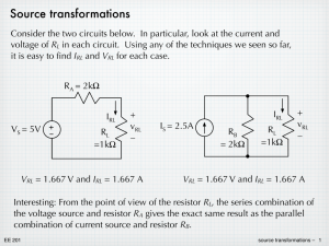 Source transformations