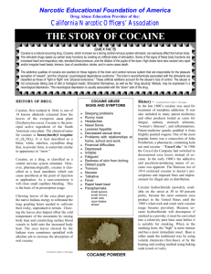 Cocaine - Montana Narcotics Officers Association