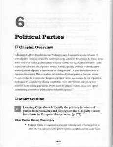 Political Parties - Doral Academy Preparatory