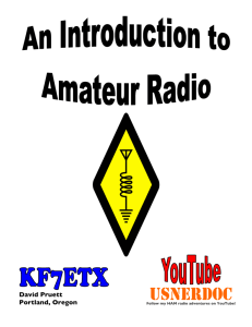Introduction to Amateur Radio - The Advantage Survival Podcast