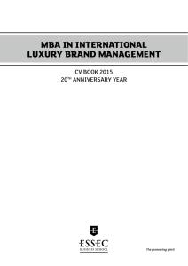 mba in international luxury brand management