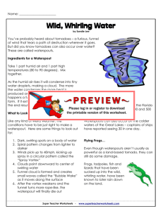 Wild, Whirling Water - Super Teacher Worksheets