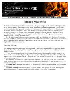 Tornado Awareness
