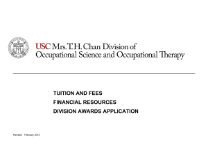 tuition and fees financial resources division