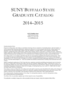 Graduate Catalog 2014-2015
