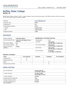 Buffalo State College College Profile Print Version
