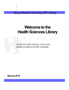 the Health Sciences Library - University Libraries