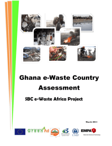 Ghana e-Waste Country Assessment Report