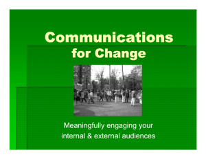 Communications for Change