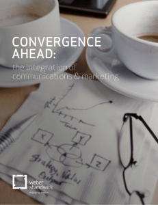 Convergence Ahead: The Integration of Communications and