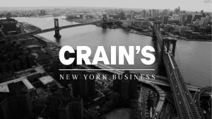 View the Crain's New York Business 2015 Media Kit