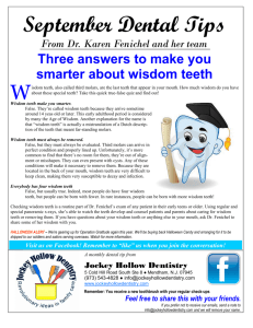 DT0913-wisdom teeth - Jockey Hollow Dentistry