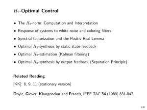 H2-Optimal Control