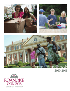 Parent Handbook - Roanoke College