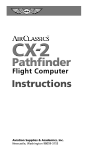 CX-2 Manual - Mypilotstore.com