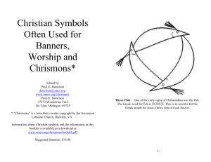 Christian Symbols Often Used for Banners, Worship and