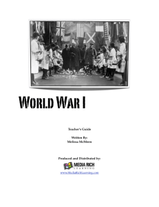 World War I - Media Rich Learning