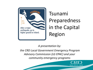 Tsunami Education Presentation