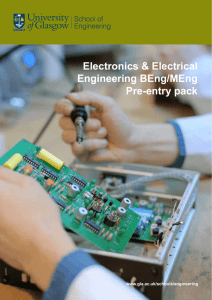 Electronics & Electrical Engineering Pre-entry pack