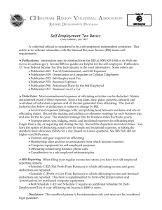 Self-employment Tax Basics