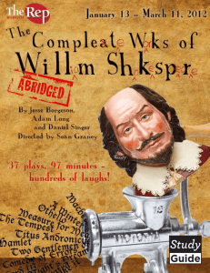 The Complete Works of William Shakespeare