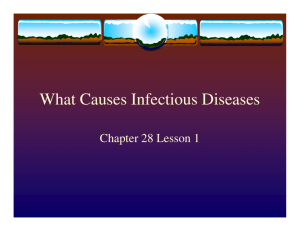 What Causes Infectious Diseases