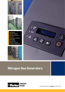 Nitrogen Gas Generators