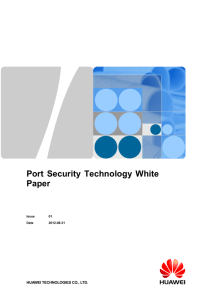 Port Security Technology White Paper