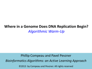 Where in a Genome Does DNA Replication Begin