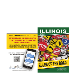Rules of the Road - Illinois Secretary of State