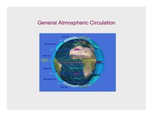 General Atmospheric Circulation