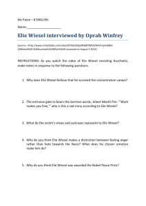 Oprah Winfrey Elie Wiesel Interview Worksheet Answers Key Askworksheet