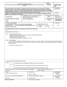 Form Approved OMB No. 0704- 0188 6. NOR NO. 5962-R145