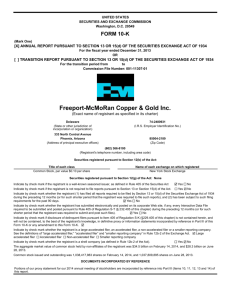 2013 Form 10-K - Freeport
