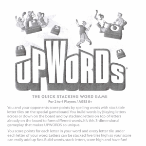 the quick stacking word game