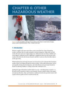 Met 101 Chapter 6: Other Hazardous Weather