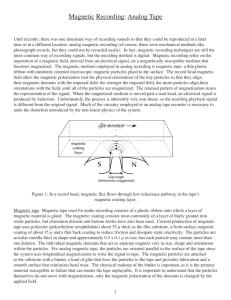 Magnetic Recording