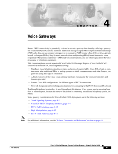 4 Voice Gateways