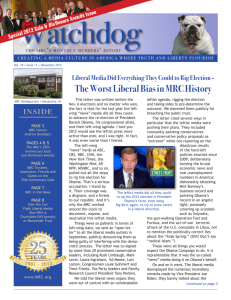 The Worst Liberal Bias in MRC History