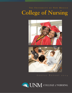 College of Nursing - The University of New Mexico