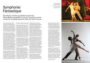 Symphonie Fantastique - Valerie Lawson's Dancelines