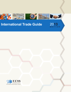 International Trade Guide - Sonoma County Economic Development