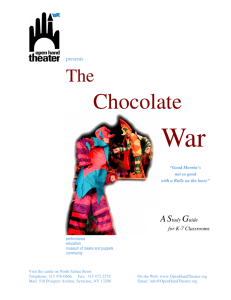 Study Guide Template Choco War