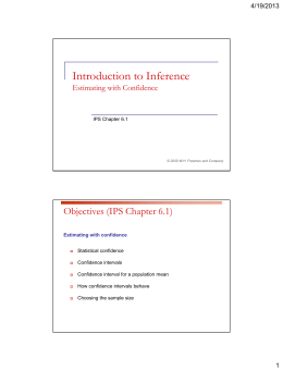 Statistics Sect 10 2 Worksheet 1 Name Inference About Population