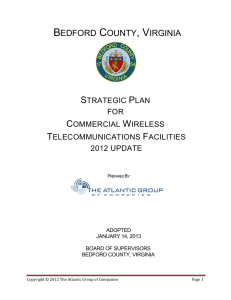 Cell Tower Ordinance - Bedford County, Virginia